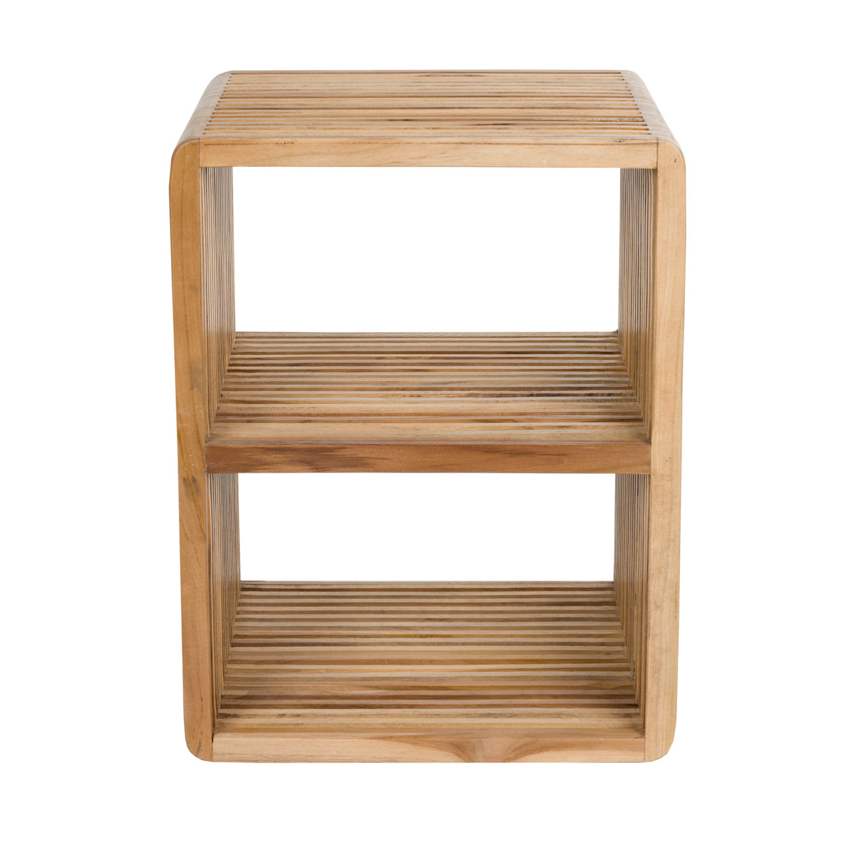 Modern furniture - Slatted Teak Shelf - www.oroa.com | Oroa.com