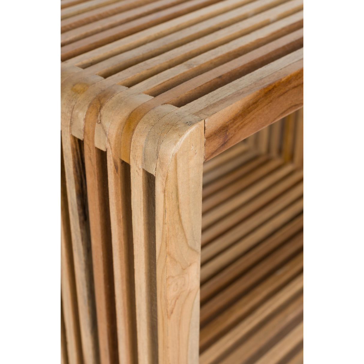 Modern furniture - Slatted Teak Shelf - www.oroa.com | Oroa.com