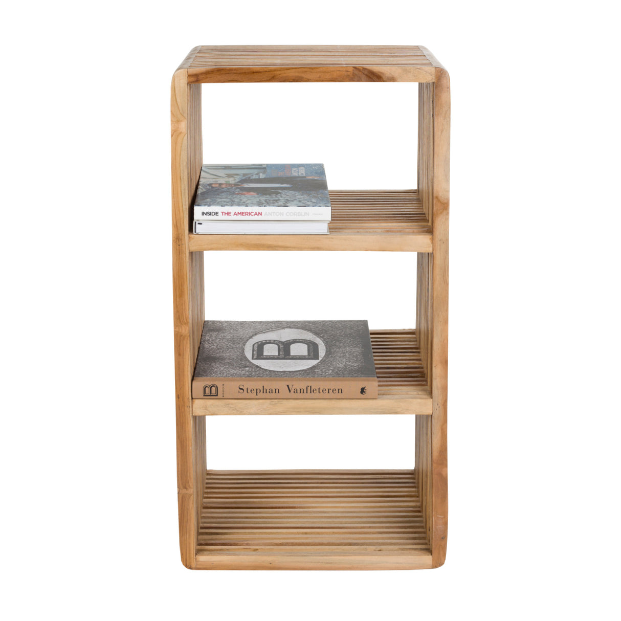 Modern furniture - Slatted Teak Shelf - www.oroa.com | Oroa.com
