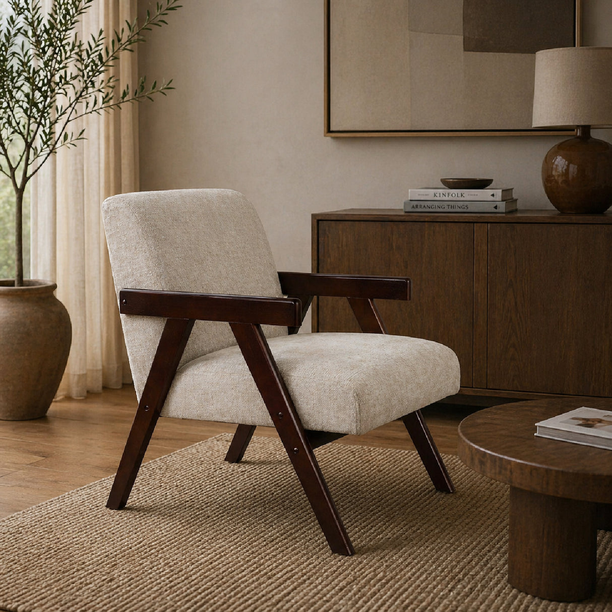Modern European furniture - A-Shaped Frame Lounge Chair - www.oroa.com | Oroa.com