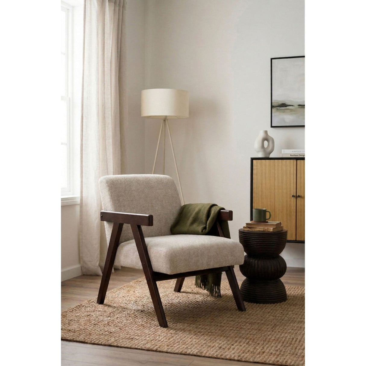 Modern European furniture - A-Shaped Frame Lounge Chair - www.oroa.com | Oroa.com
