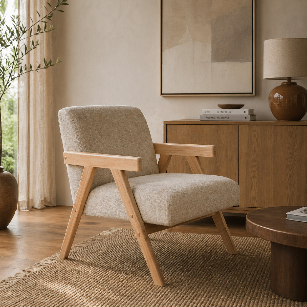 Modern European furniture - A-Shaped Frame Lounge Chair - www.oroa.com | Oroa.com