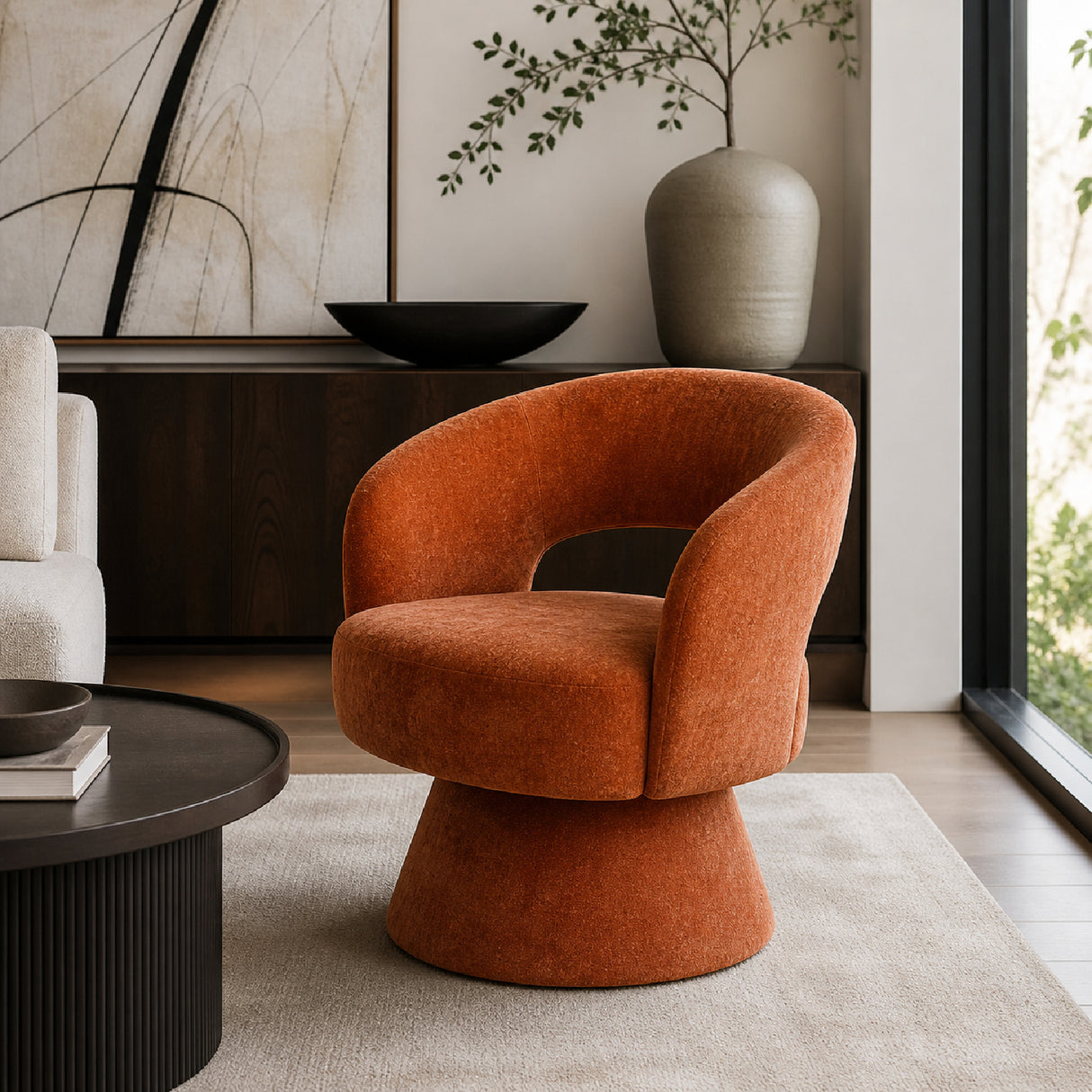 Modern furniture - Cutout Back Lounge Chair - www.oroa.com | Oroa.com
