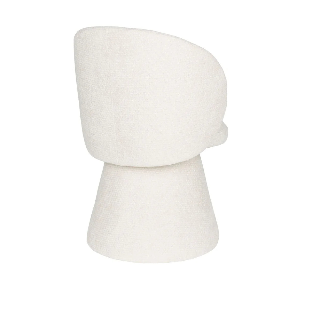 Modern European furniture - Round Base Curved Dining Chair - www.oroa.com | Oroa.com