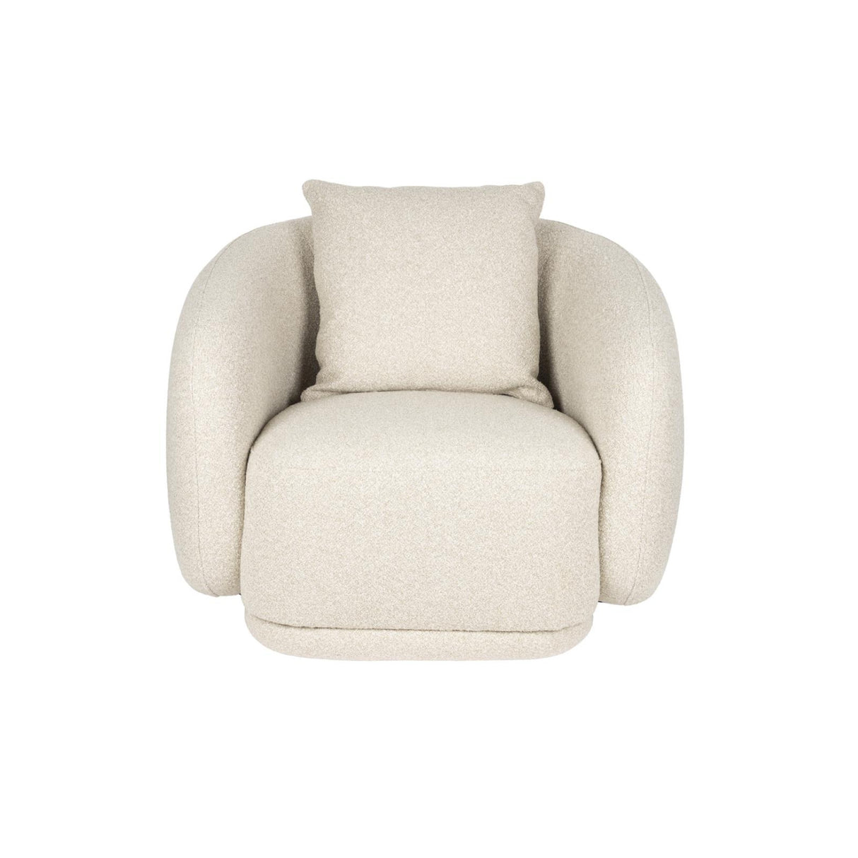 Modern furniture - Beige Chunky Lounge Chair - www.oroa.com | Oroa.com