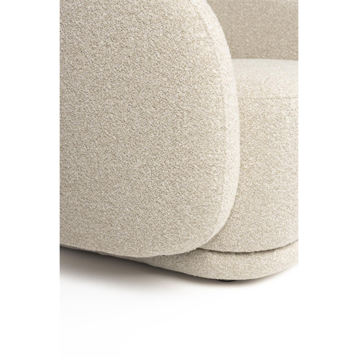 Modern furniture - Beige Chunky Lounge Chair - www.oroa.com | Oroa.com