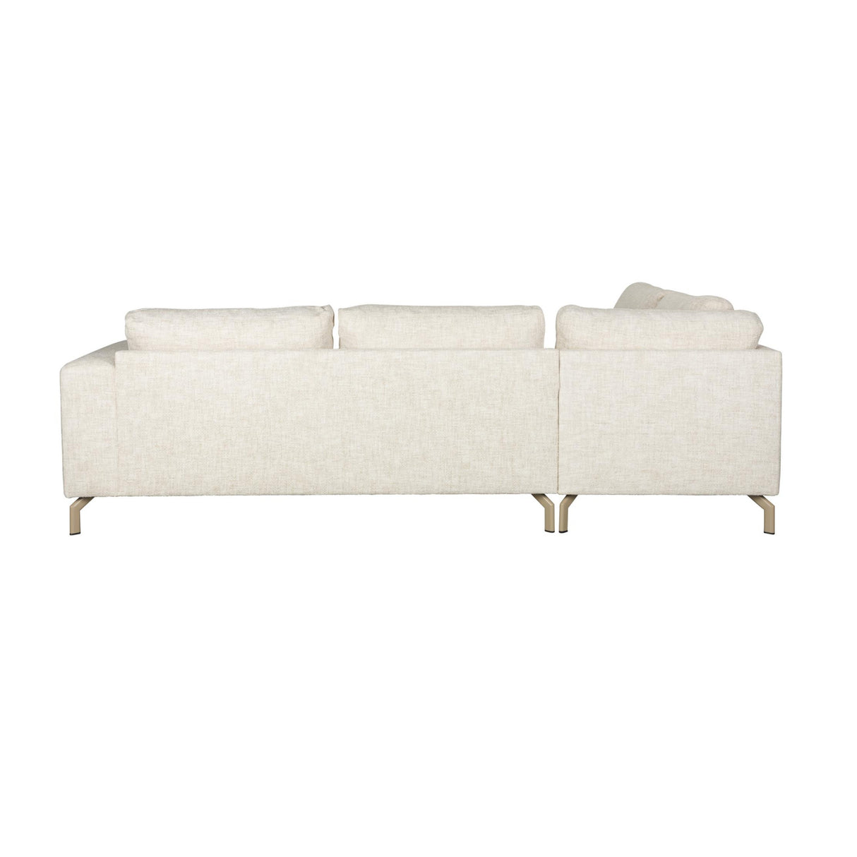Modern furniture - Beige Fabric Corner Sofa - www.oroa.com | Oroa.com