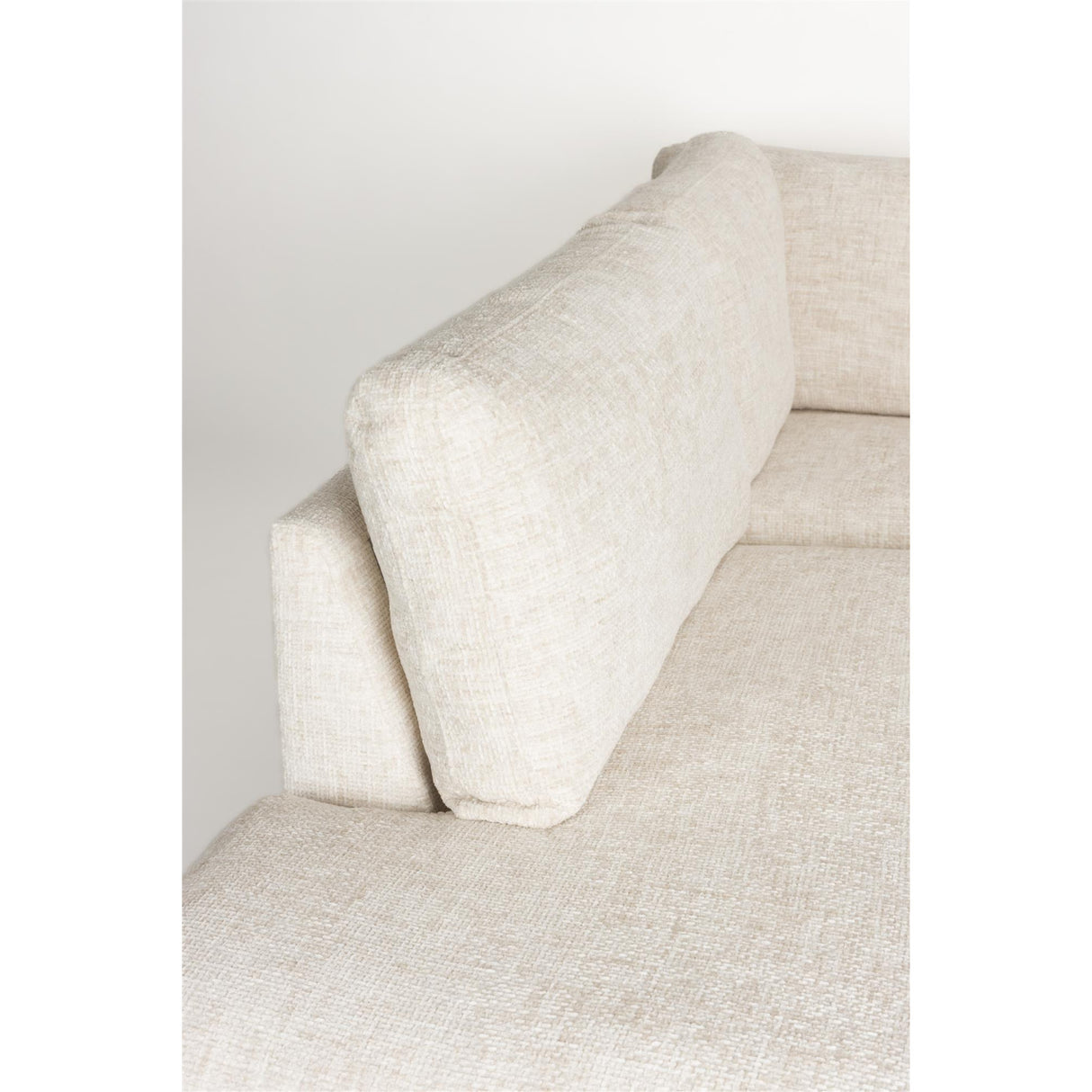 Modern furniture - Beige Fabric Corner Sofa - www.oroa.com | Oroa.com