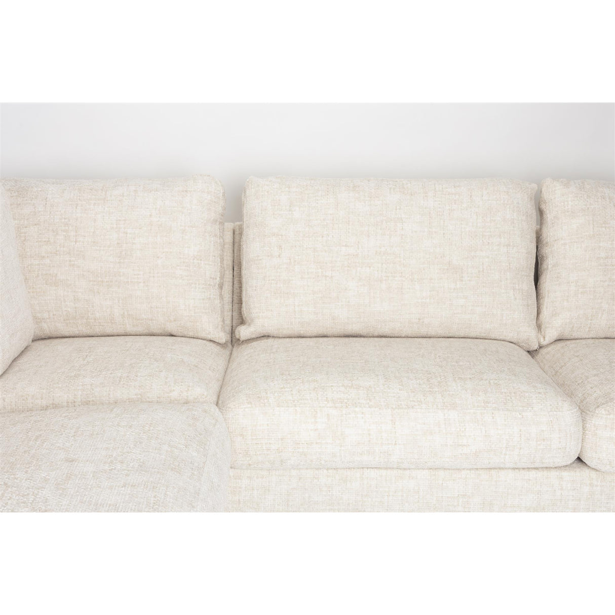 Modern furniture - Beige Fabric Corner Sofa - www.oroa.com | Oroa.com