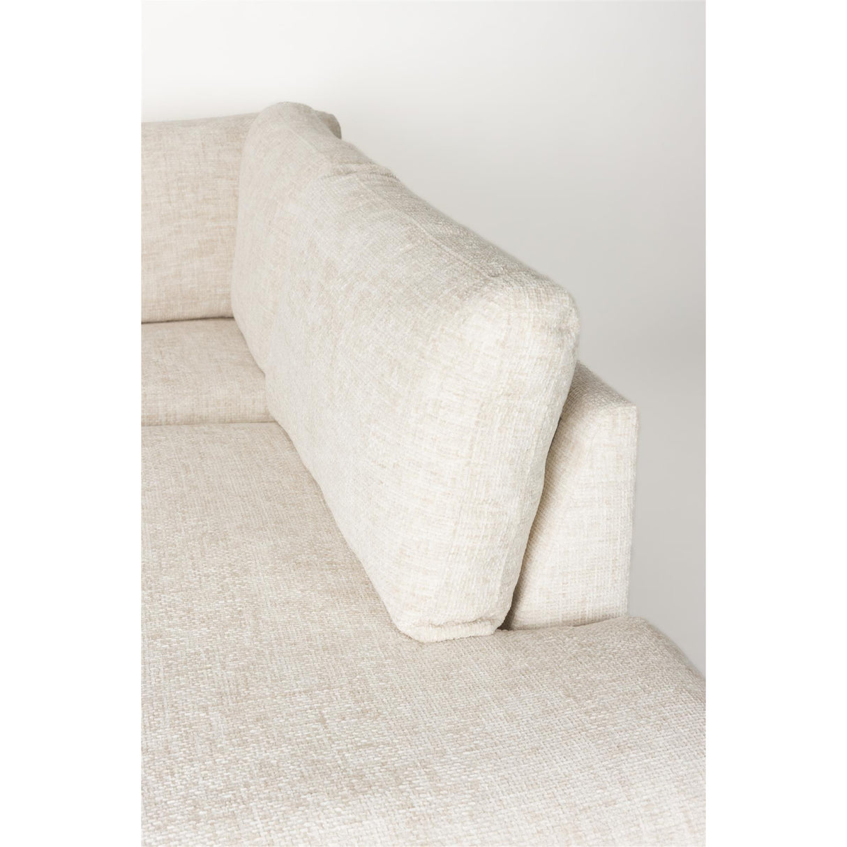 Modern furniture - Beige Fabric Corner Sofa - www.oroa.com | Oroa.com