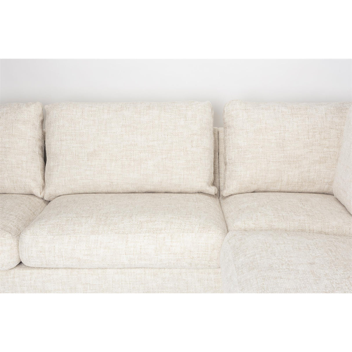 Modern furniture - Beige Fabric Corner Sofa - www.oroa.com | Oroa.com