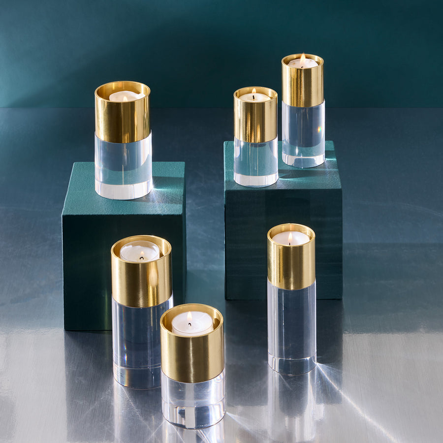 Cylindrical Candle Holder Set (6) | Jonathan Adler Jacques | Oroa.com