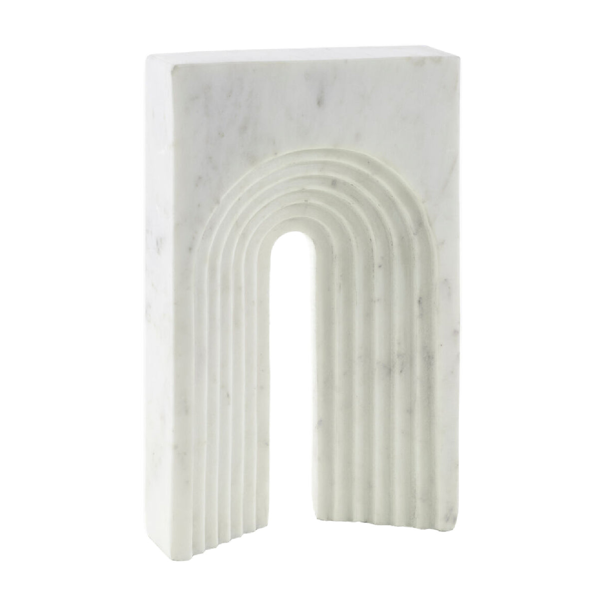 Modern European furniture - Arched Natural Marble Sculpture - www.oroa.com | Oroa.com