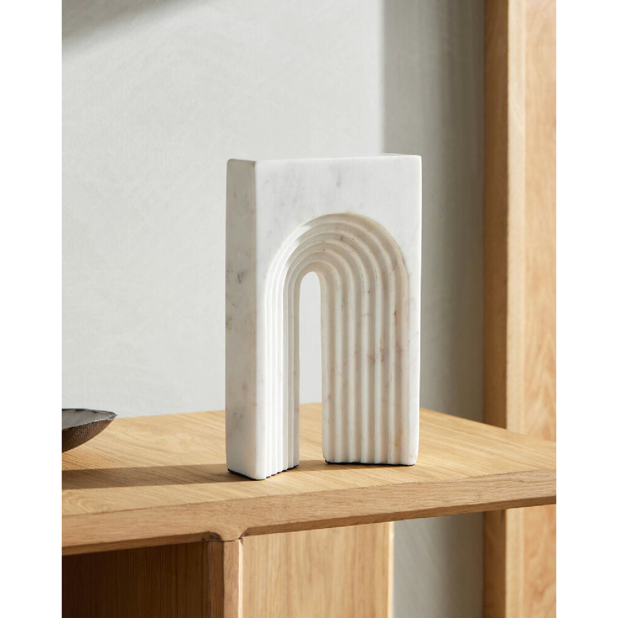 Modern European furniture - Arched Natural Marble Sculpture - www.oroa.com | Oroa.com