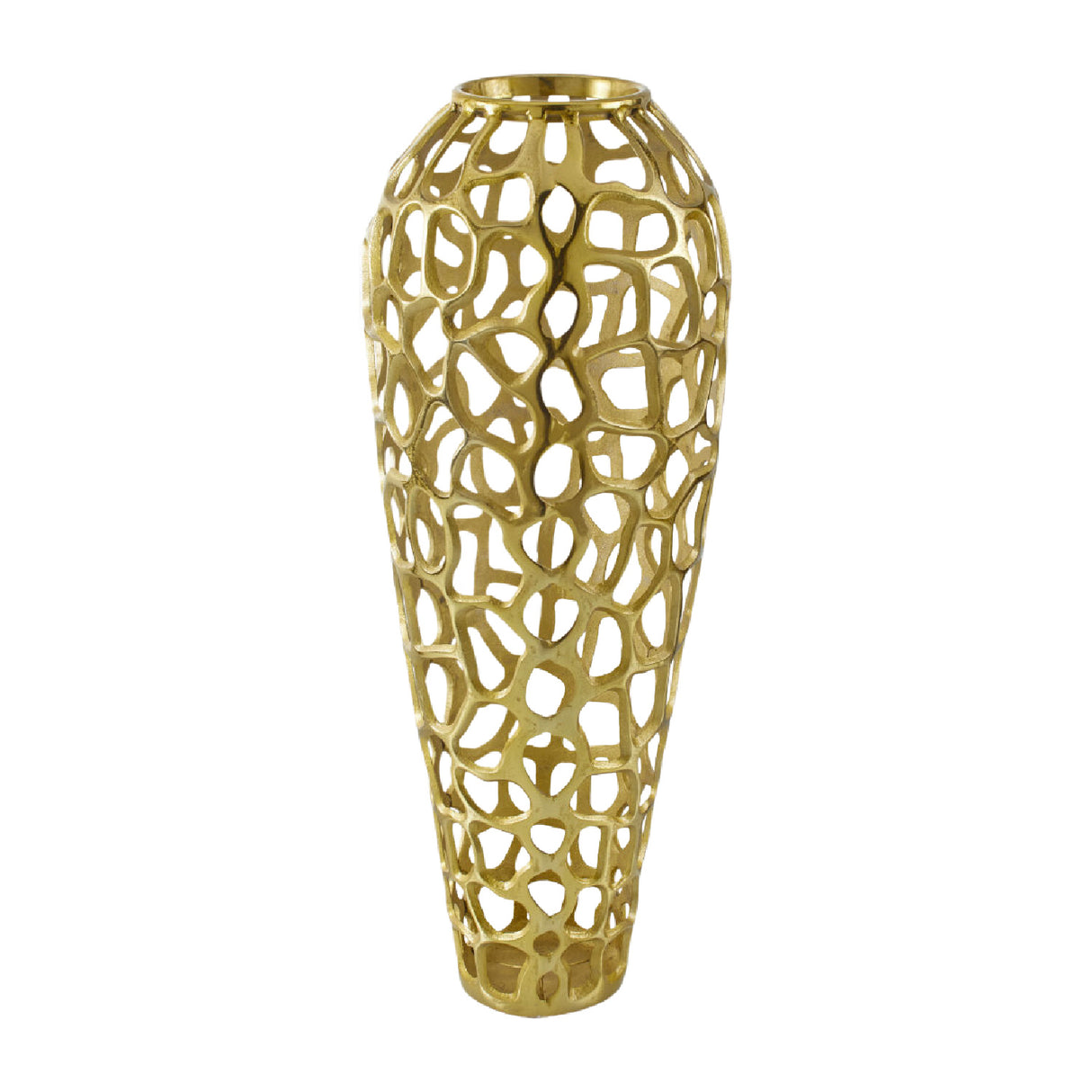 Modern European furniture - Openwork Aluminum Vase - www.oroa.com | Oroa.com