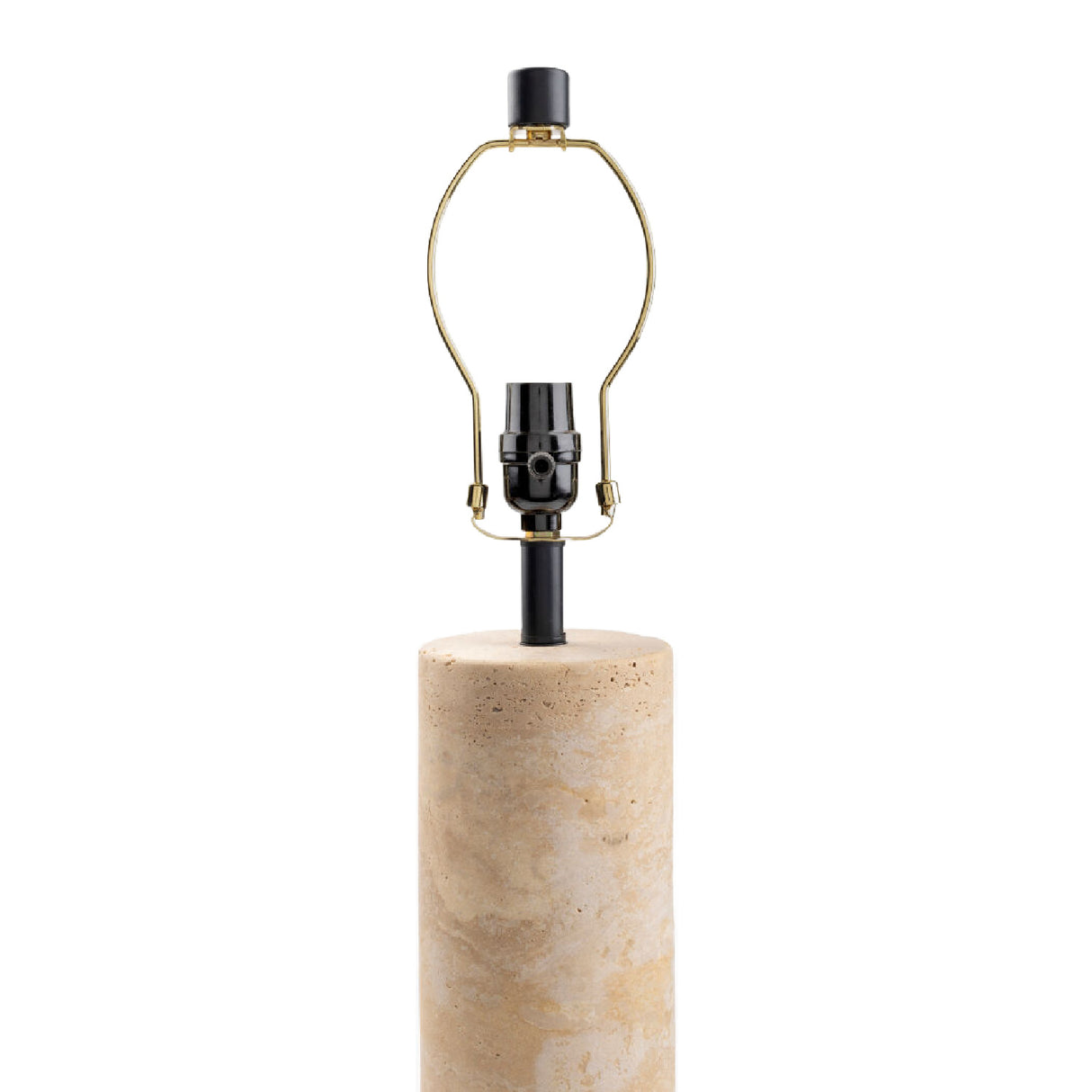 Beige Travertine Table Lamp | Oroa.com