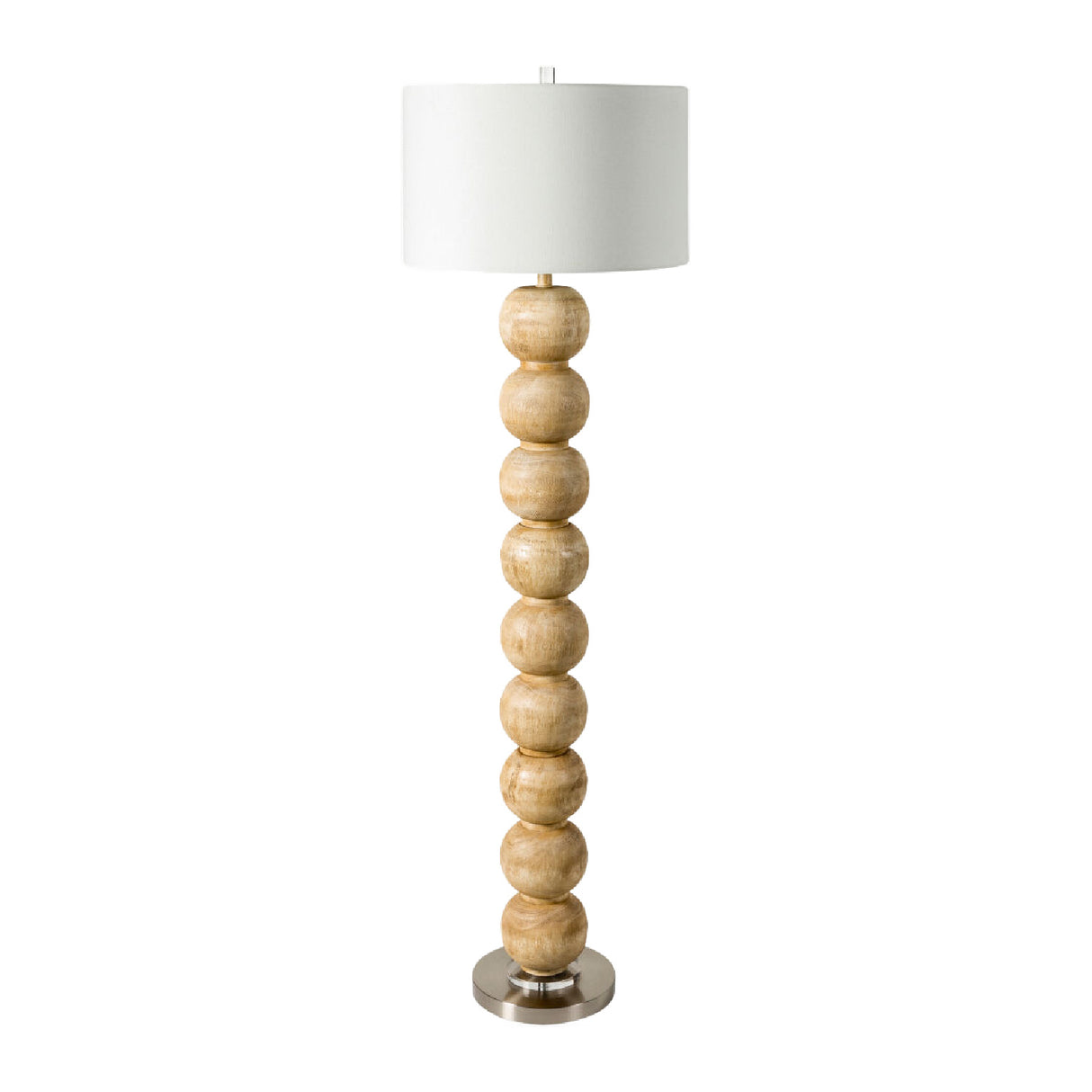Stacked Sphere Accent Floor Lamp | Oroa.com