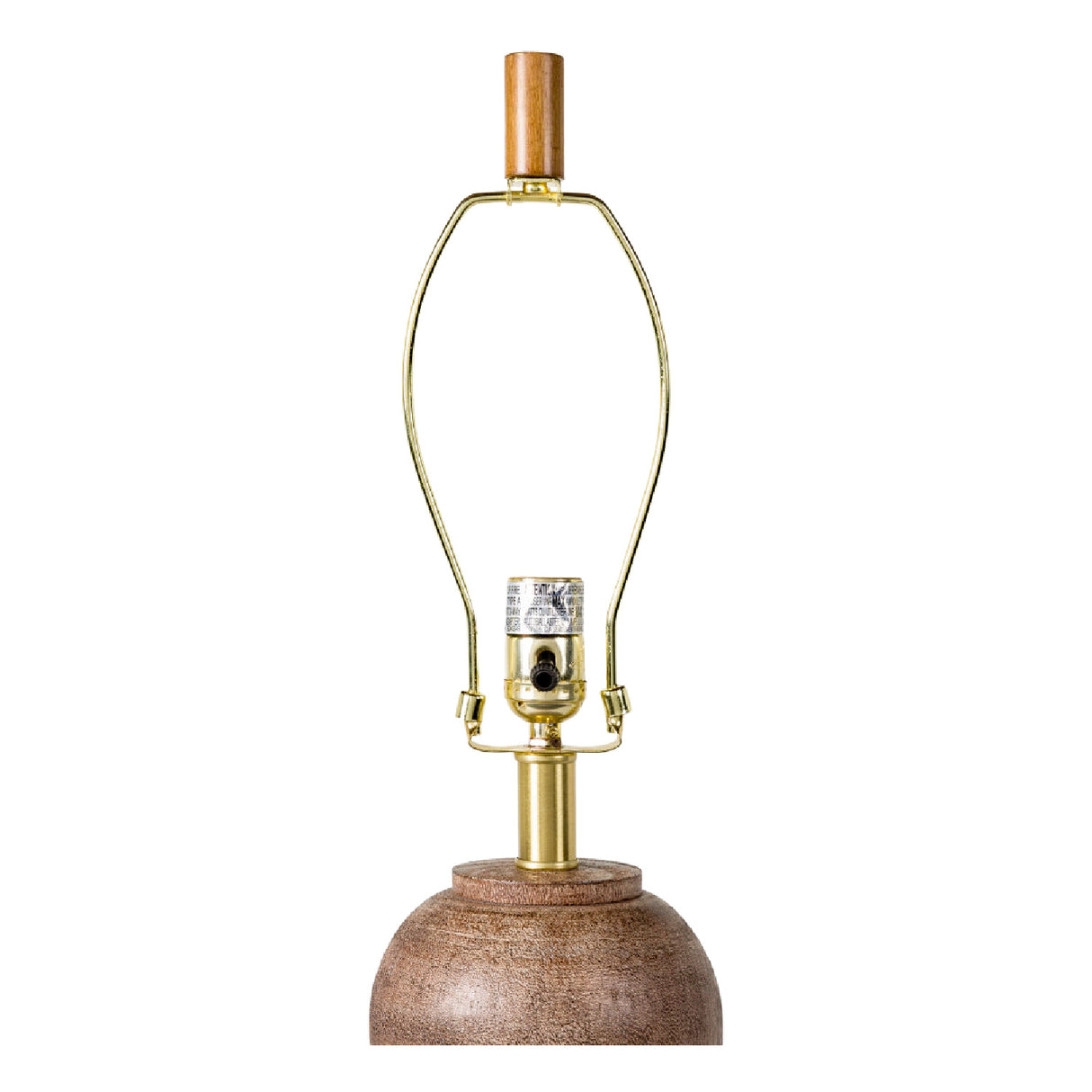 Modern European furniture - Brown Sphere Base Table Lamp - www.oroa.com | Oroa.com