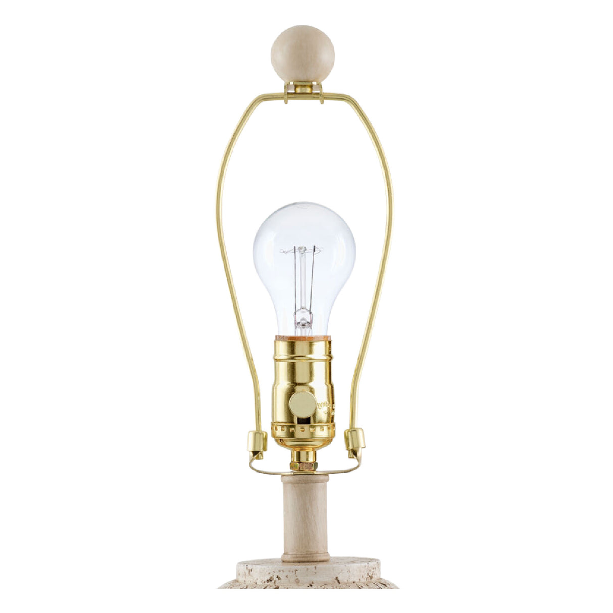 Modern European furniture - Cream Sphere Base Table Lamp - www.oroa.com | Oroa.com