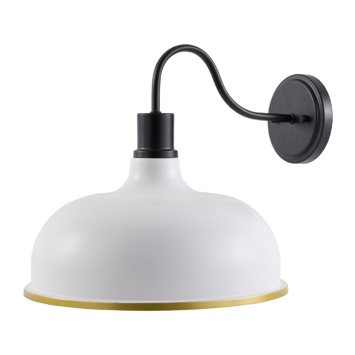 Gold Leaf Metal Wall Lamp | Oroa.com