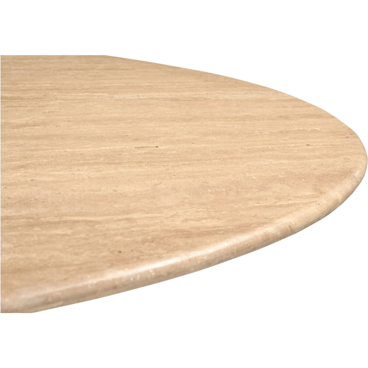Modern European furniture - Oval Gold Base Dining Table - www.oroa.com | Oroa.com