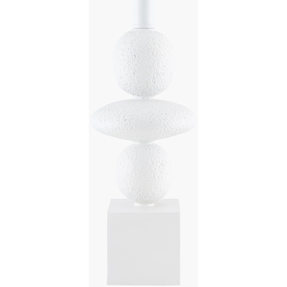 Modern European furniture - Geometric Stacked Linen Table Lamp - www.oroa.com | Oroa.com