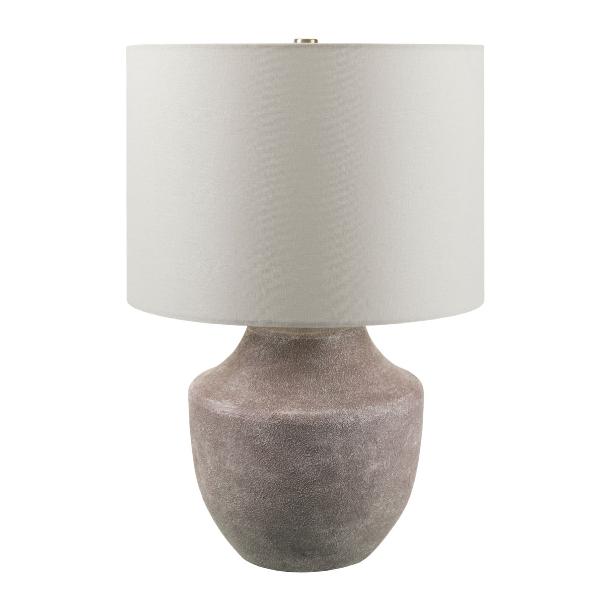 Modern European furniture - Beige Drum Linen Table Lamp S - www.oroa.com | Oroa.com