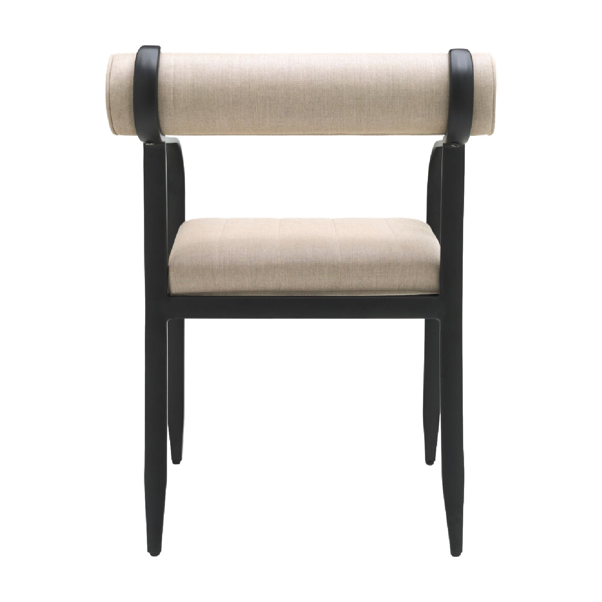Modern European furniture - Black Aluminum Outdoor Dining Chair - www.oroa.com | Oroa.com
