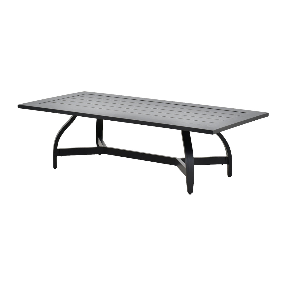 Modern European furniture - Black Aluminum Outdoor Coffee Table - www.oroa.com | Oroa.com