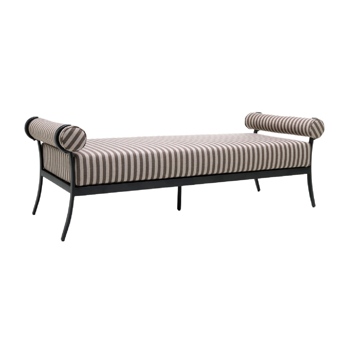 Black Aluminum Outdoor Bench | Oroa.com