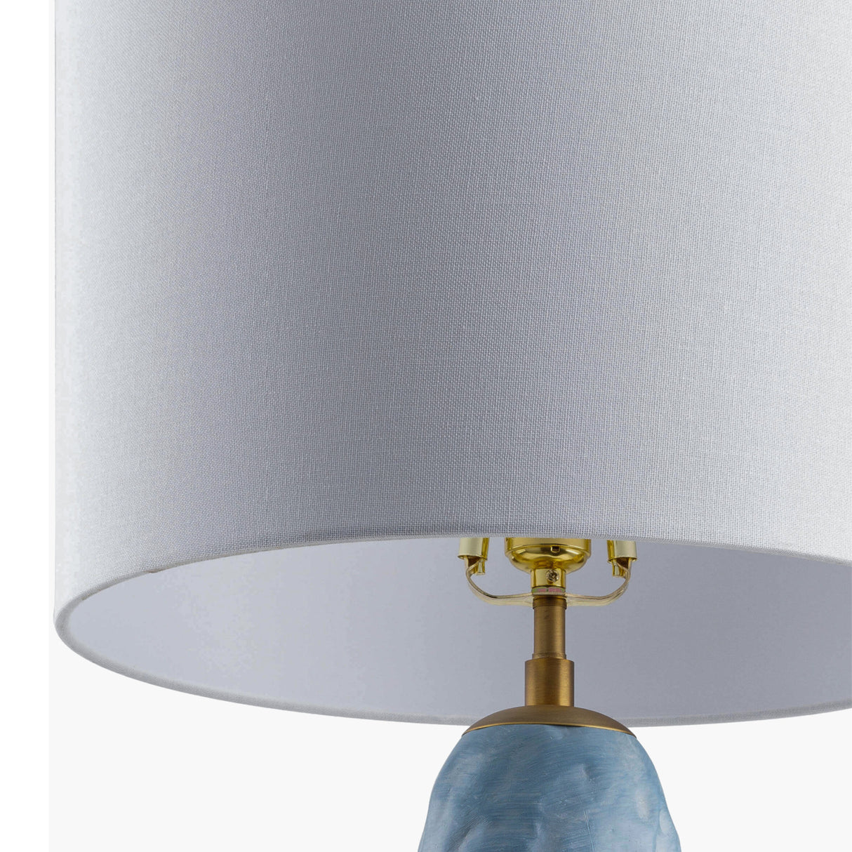 Modern European furniture - Blue Base Accent Table Lamp - www.oroa.com | Oroa.com