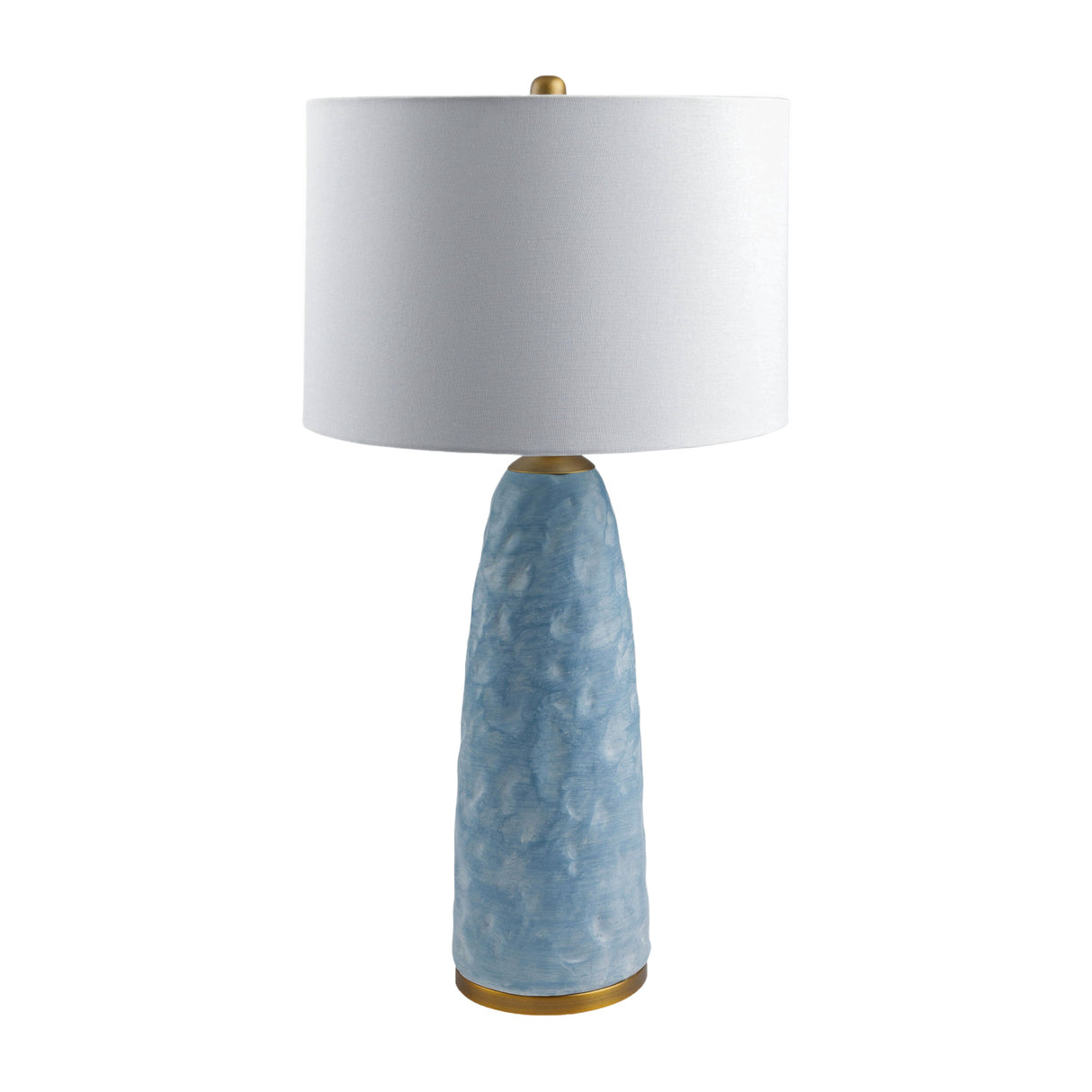 Modern European furniture - Blue Base Accent Table Lamp - www.oroa.com | Oroa.com