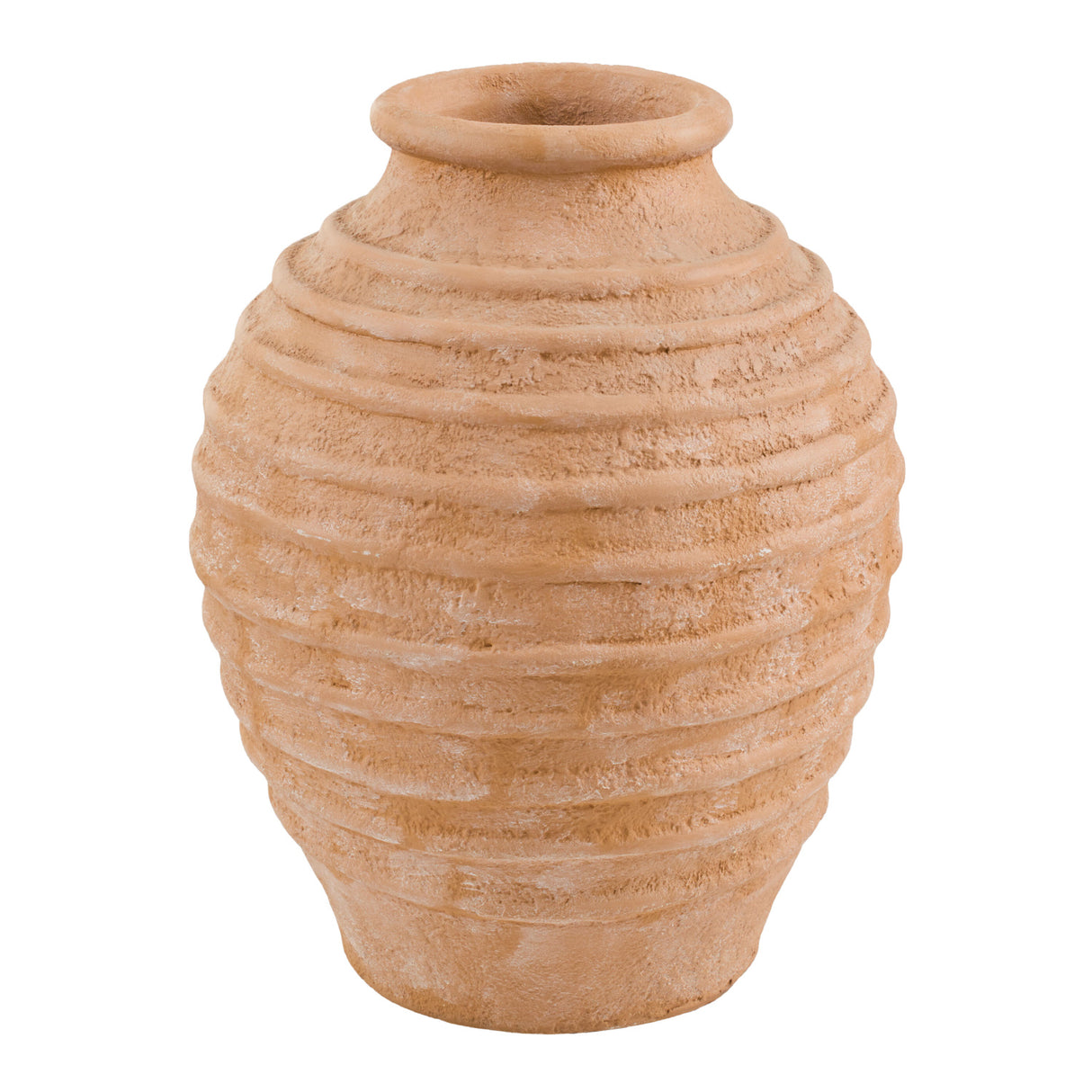 Modern European furniture - Distressed Terracotta Vase - www.oroa.com | Oroa.com