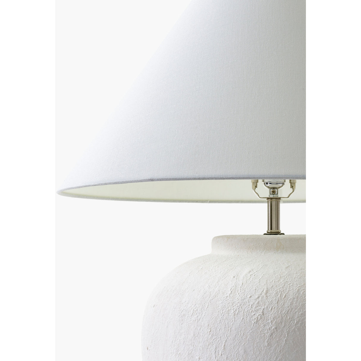 Modern European furniture - Cream Ceramic Accent Table Lamp - www.oroa.com | Oroa.com