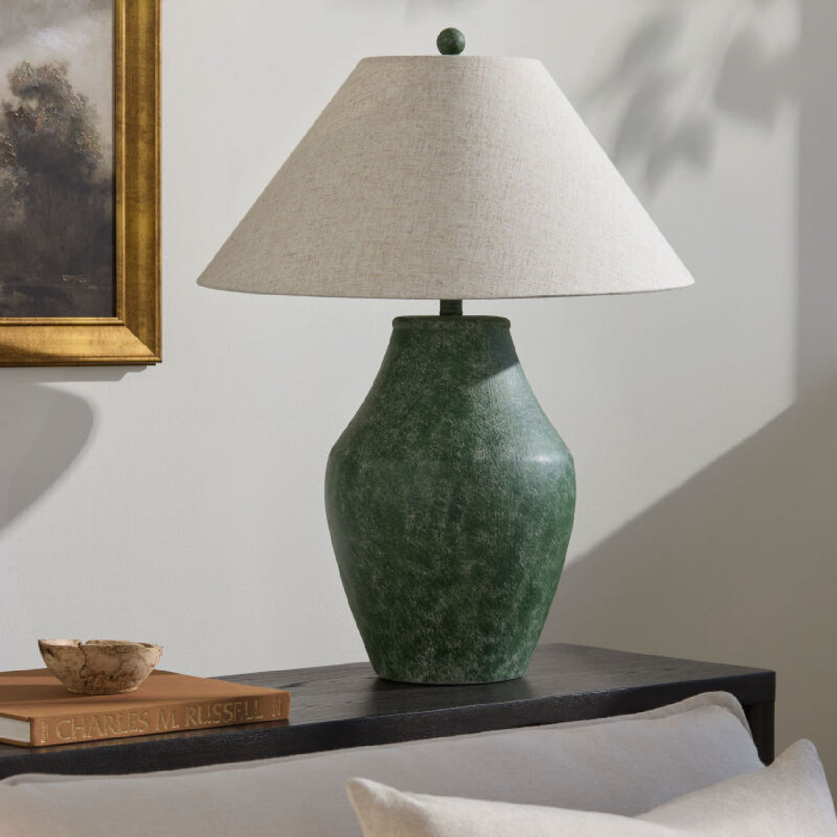 Textured Ceramic Accent Table Lamp | Oroa.com