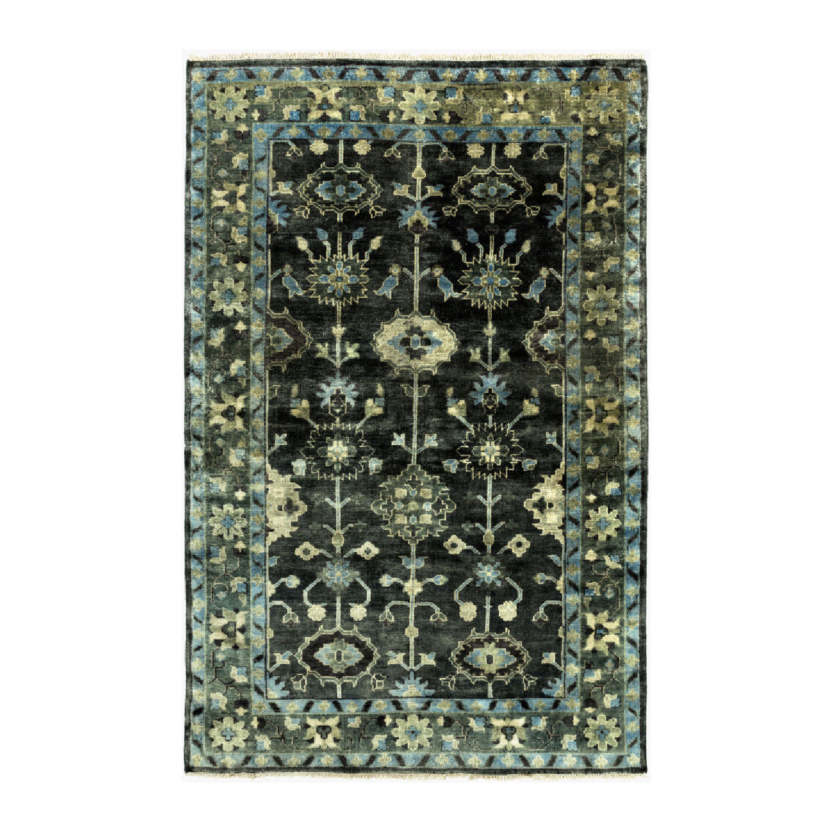 Modern furniture - Hand-Knotted Wool Boho Carpet - www.oroa.com | Oroa.com