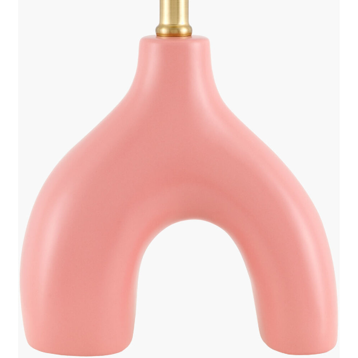 Ceramic White Linen Table Lamp | Oroa.com