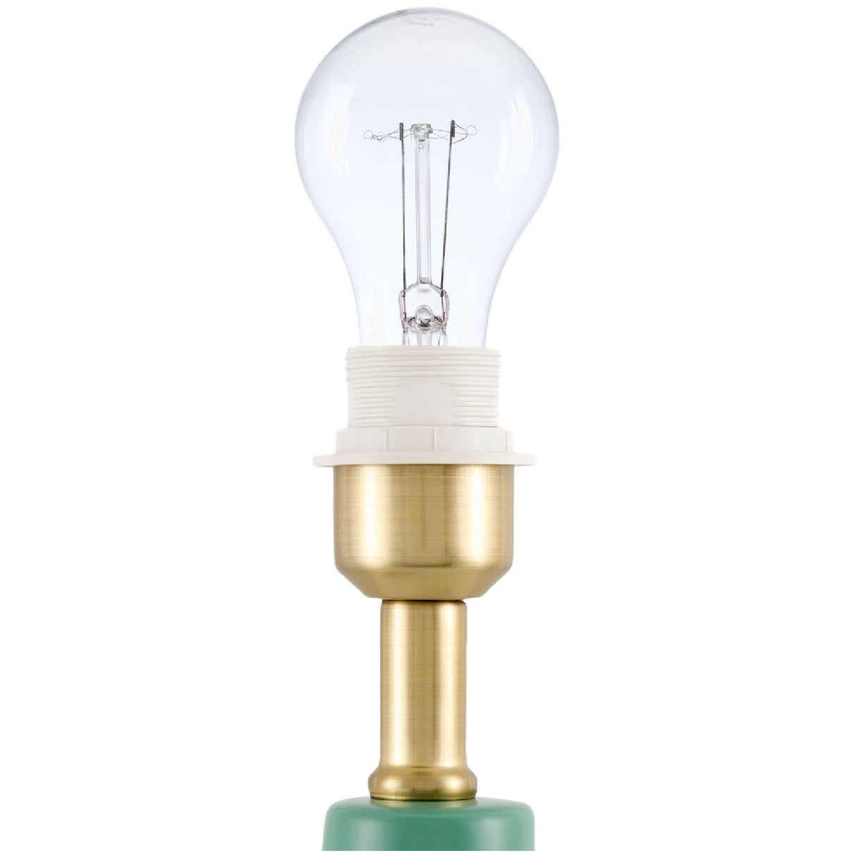 Ceramic White Linen Table Lamp | Oroa.com