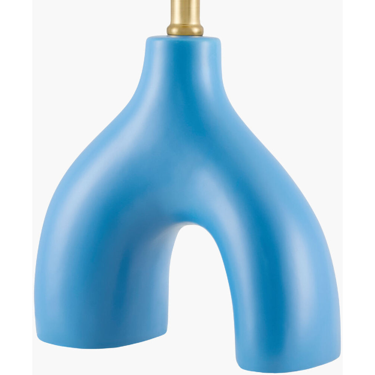 Ceramic White Linen Table Lamp | Oroa.com