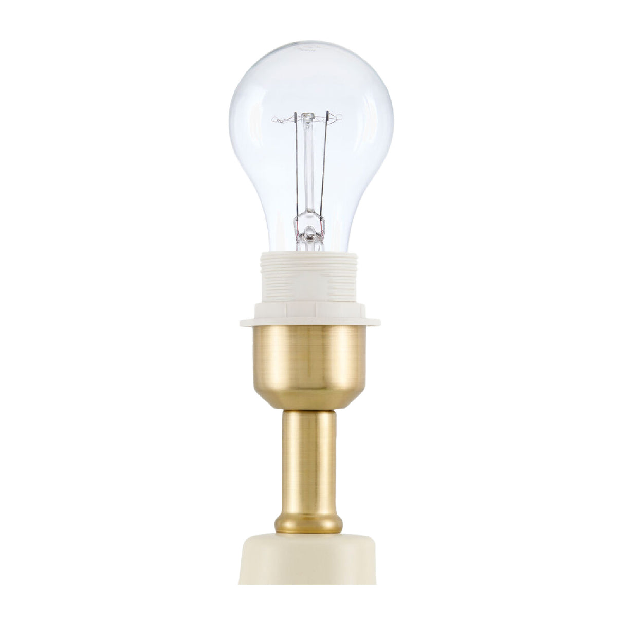 Modern European furniture - Ceramic Cream Linen Table Lamp - www.oroa.com | Oroa.com