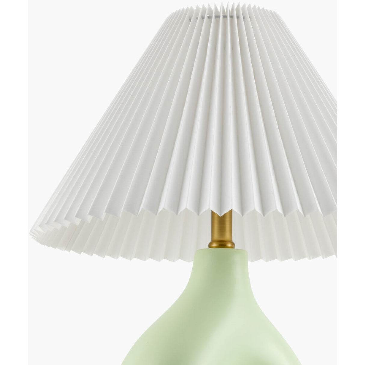 Ceramic White Linen Table Lamp | Oroa.com