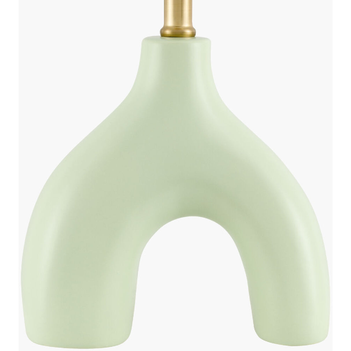 Ceramic White Linen Table Lamp | Oroa.com