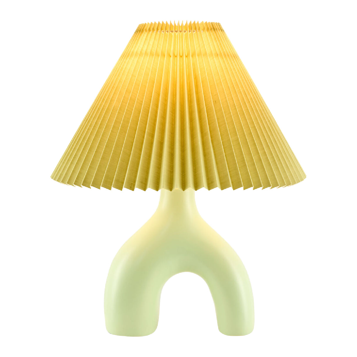Modern European furniture - Ceramic Cream Linen Table Lamp - www.oroa.com | Oroa.com