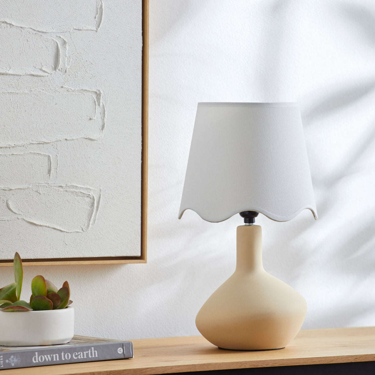 Modern European furniture - Wavy Rattan Accent Table Lamp - www.oroa.com | Oroa.com