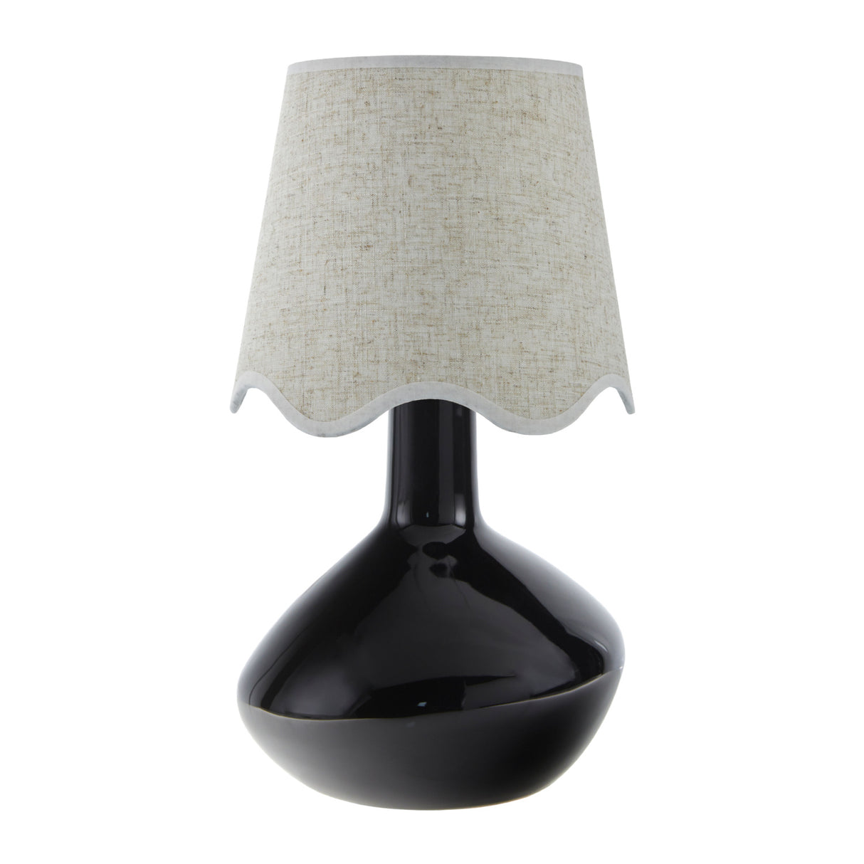 Modern European furniture - Wavy Rattan Accent Table Lamp - www.oroa.com | Oroa.com
