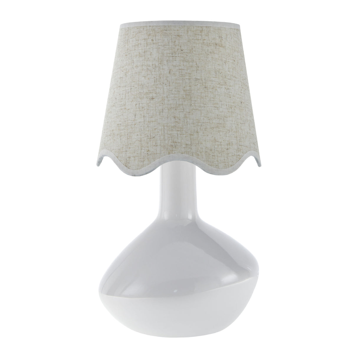 Modern European furniture - Wavy Rattan Accent Table Lamp - www.oroa.com | Oroa.com