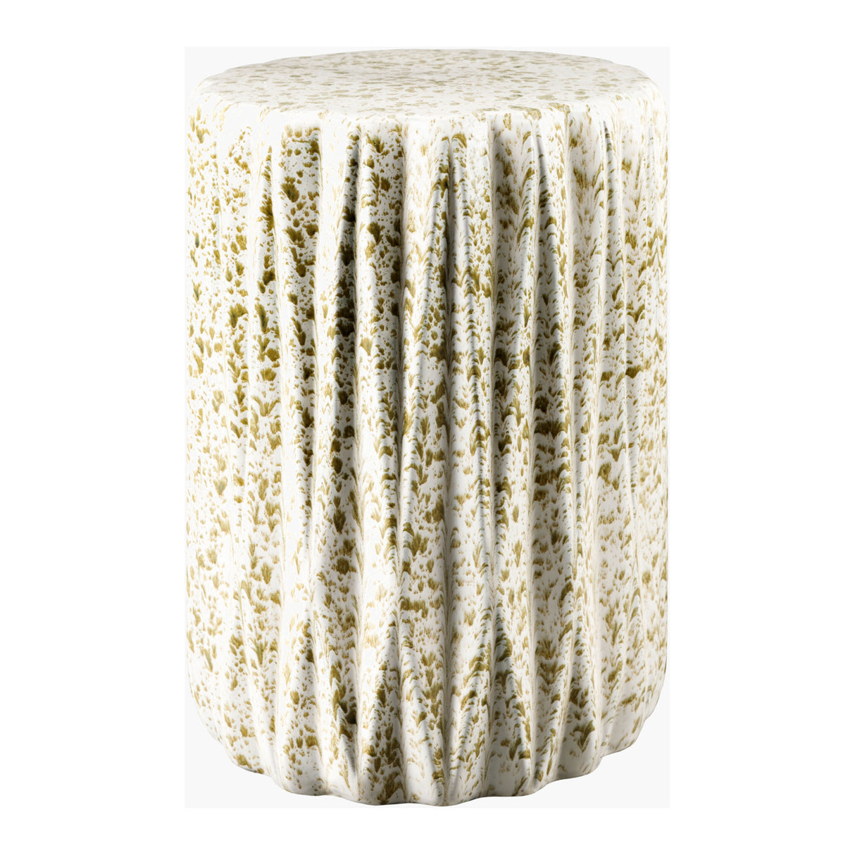 Ridged Ceramic Garden Stool | Oroa.com