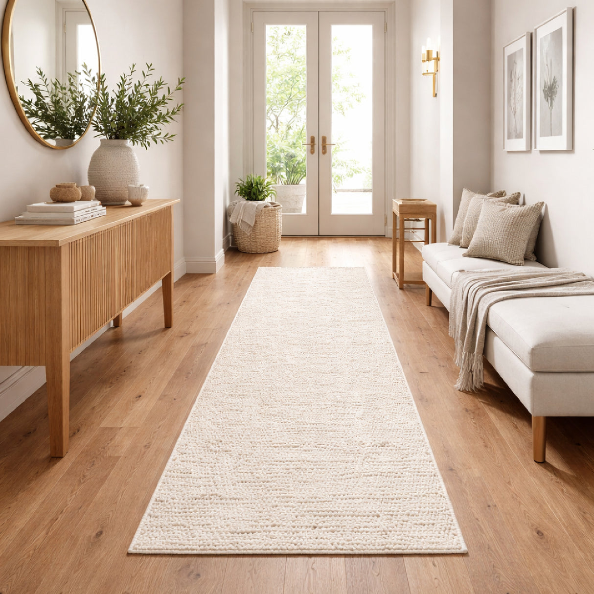 Modern furniture - Hand-Women Minimalist Table Runner - www.oroa.com | Oroa.com