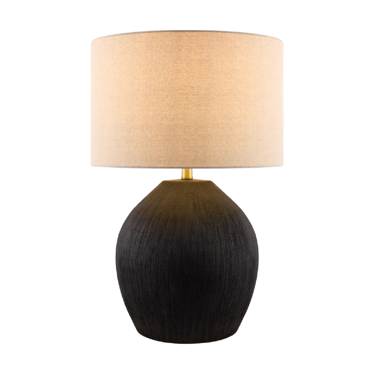 Black Ceramic Accent Table Lamp | Oroa.com
