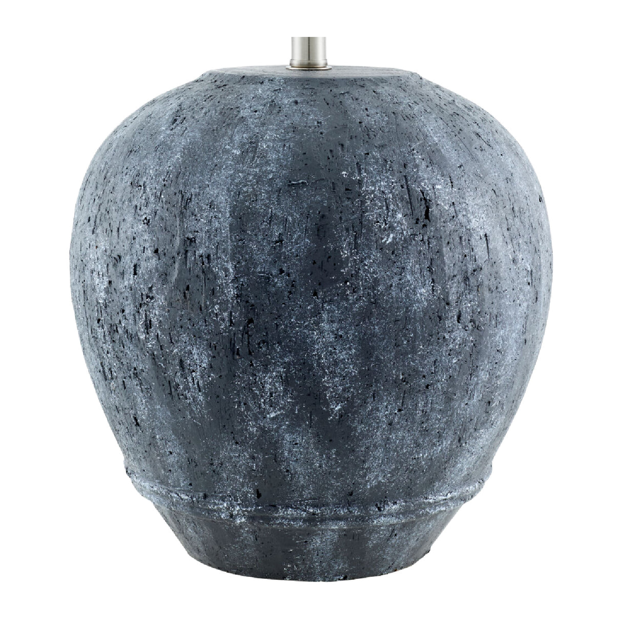 Modern European furniture - Sandblasted Gray Ceramic Table Lamp - www.oroa.com | Oroa.com